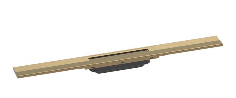 Hansgrohe RainDrain Flex kappes&aelig;t frit i gulv - 70 cm - B&oslash;rstet bronze