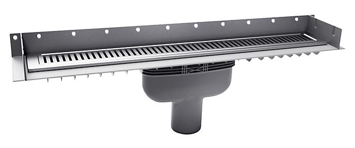 Purus Line sampak 800 mm &Oslash;75 lodret med vandl&aring;s