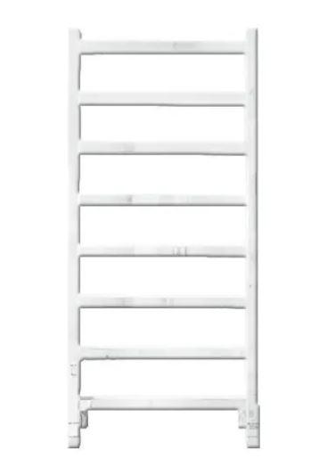 Kriss Manisa H&aring;ndkl&aelig;det&oslash;rrer - 50x100 cm - Hvid