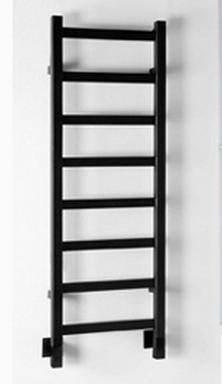 Kriss Manisa H&aring;ndkl&aelig;deradiator 500x1390mm i sort