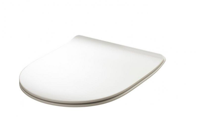 Lavabo Flo/Glomp toilets&aelig;de m/softclose og quick release - Hvid