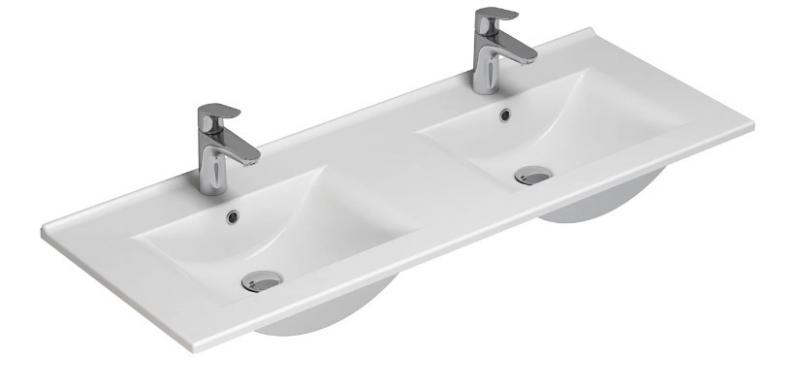 Dansani Amber 120 dobbelt m&oslash;belvask - 2 hanehuller