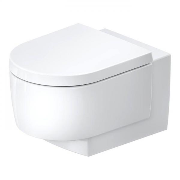 Duravit Balcoon v&aelig;gh&aelig;ngt toilet m/Rimless og DuraShield - Hvid