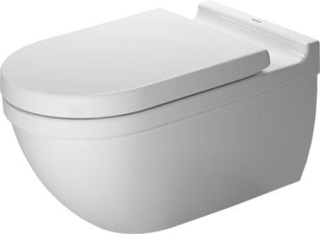 Duravit Starck 3 Sensowash v&aelig;gh&aelig;ngt toilet m/wondergliss