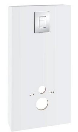 Grohe Solido Monobloc cisterne til v&aelig;gh&aelig;ngt sk&aring;l - Moon White