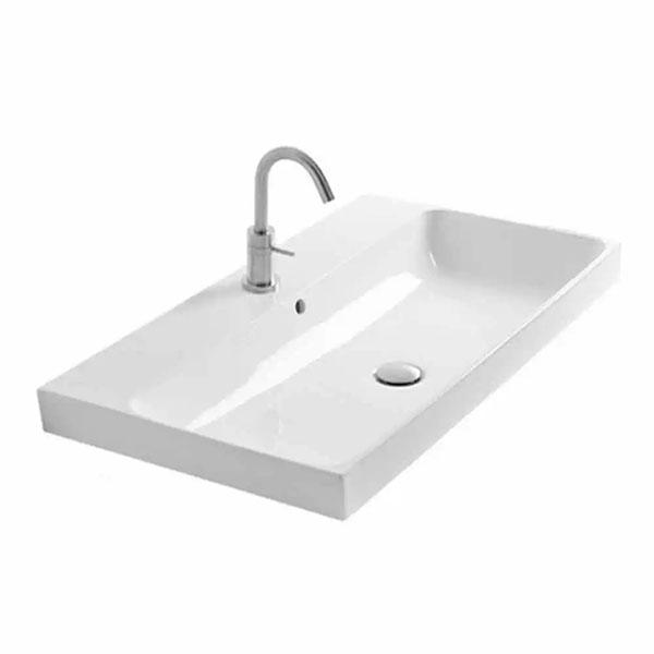Lavabo 60 h&aring;ndvask t/v&aelig;g eller bord - 1 hanehul