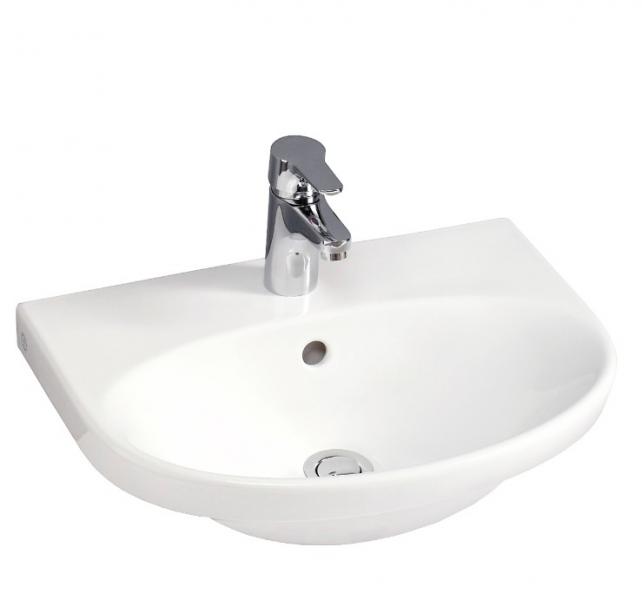 Gustavsberg Nautic 50 h&aring;ndvask t/v&aelig;g - 1 hanehul