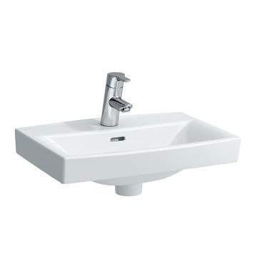 Laufen Pro-N 50 h&aring;ndvask t/v&aelig;g eller m&oslash;bel - 1 hanehul