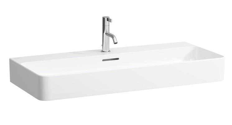 Laufen Val 95 h&aring;ndvask t/v&aelig;g eller m&oslash;bel - 1 hanehul