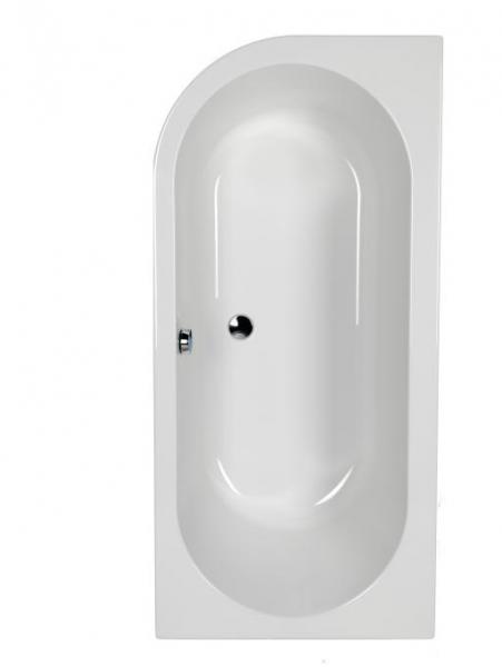 Str&oslash;mberg Status badekar t/indbygning - 170 x 80 - H&oslash;jre - 1 rygl&aelig;n