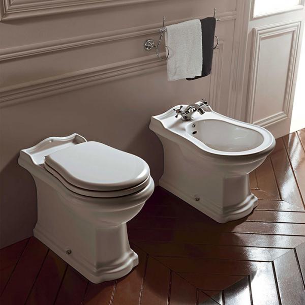Lavabo Retro gulvst&aring;ende BTW bidet - Hvid