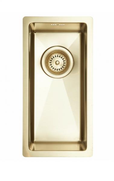 Lavabo Kubus 180 soft k&oslash;kkenvask - Messing PVD