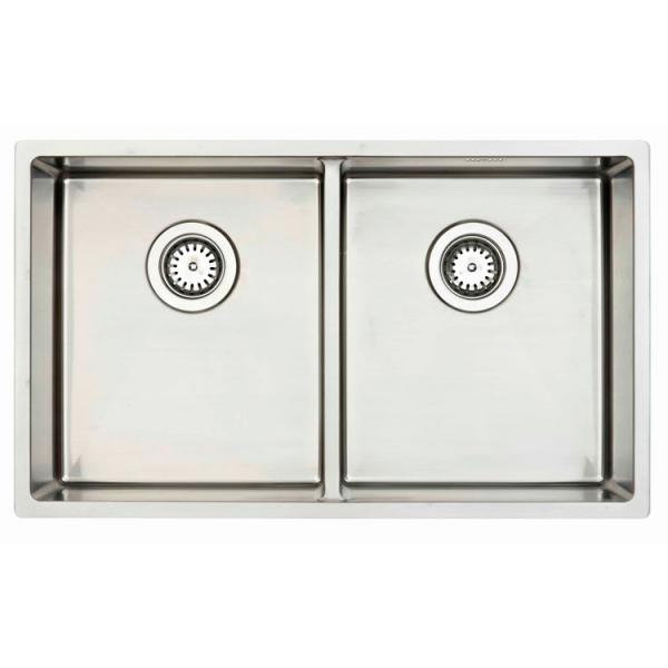 Lavabo 840 Soft dobbelt k&oslash;kkenvask m/lav midterv&aelig;g