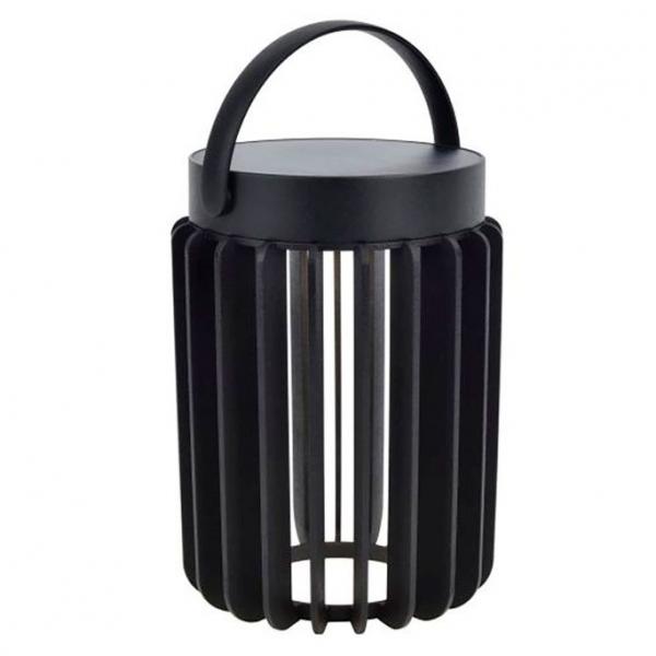 Lutec Solar Kozy bordlampe m/solceller - Mat sort