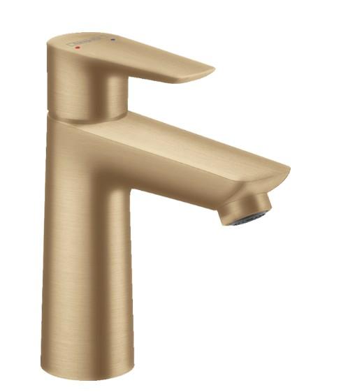 Hansgrohe Talis E 110 h&aring;ndvaskarmatur u/bundventil - B&oslash;rstet bronze