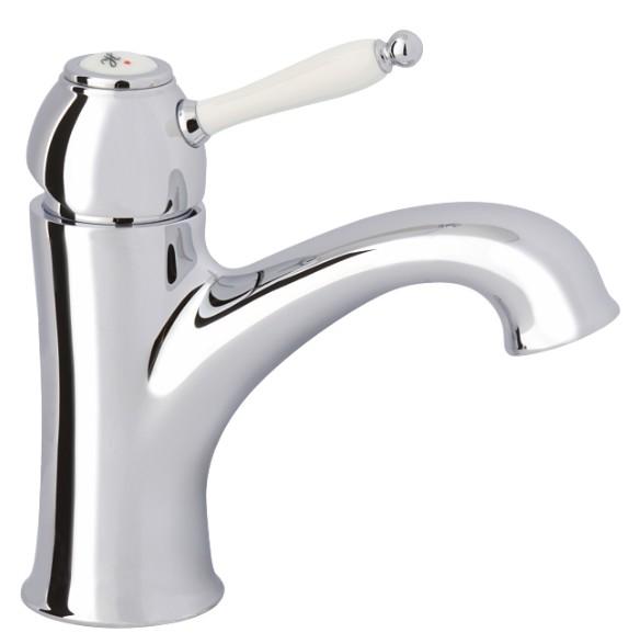 Damixa Tradition 1 grebs h&aring;ndvaskarmatur u/bundventil - Krom