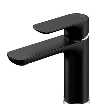 Gustavsberg Estetic h&aring;ndvaskarmatur u/bundventil - Mat sort