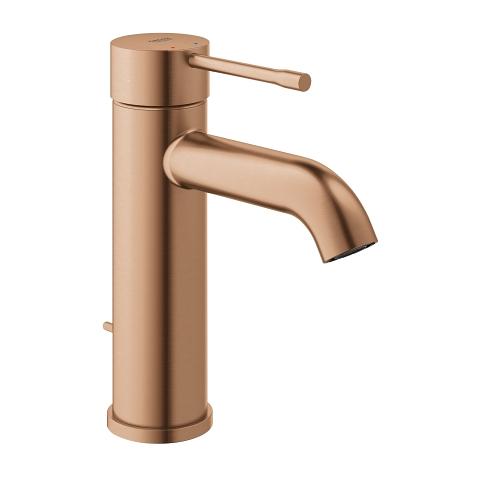 Grohe Essence New h&aring;ndvaskarmatur m/bundventil - B&oslash;rstet warm sunset