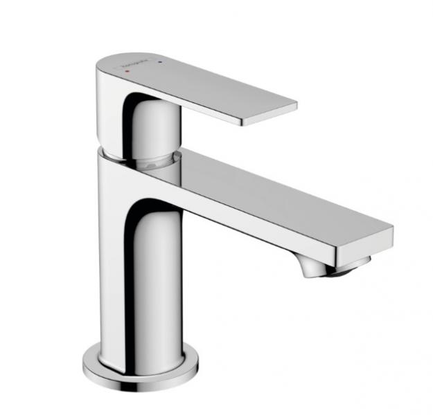 hansgrohe Rebris E 80 h&aring;ndvaskarmatur m/l&oslash;ft-op bundventil - Krom
