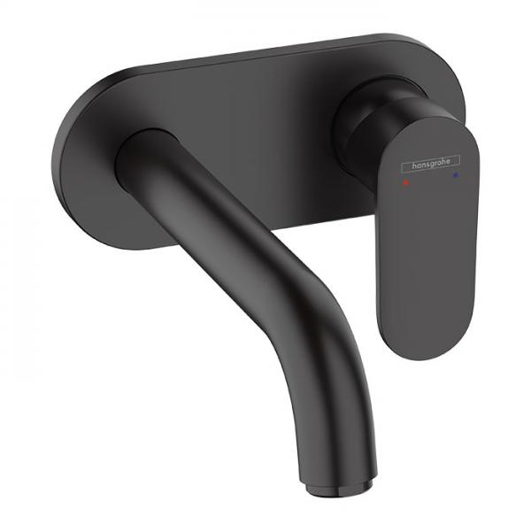 hansgrohe Vernis Blend h&aring;ndvaskarmatur t/indbygning 207 mm - Mat sort