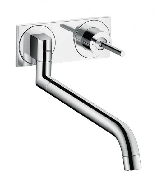 AXOR Uno k&oslash;kkenarmatur til v&aelig;g - Krom