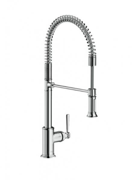 Hansgrohe Axor Montreux Semi-Pro k&oslash;kkenarmatur - Rustfrit st&aring;l finish