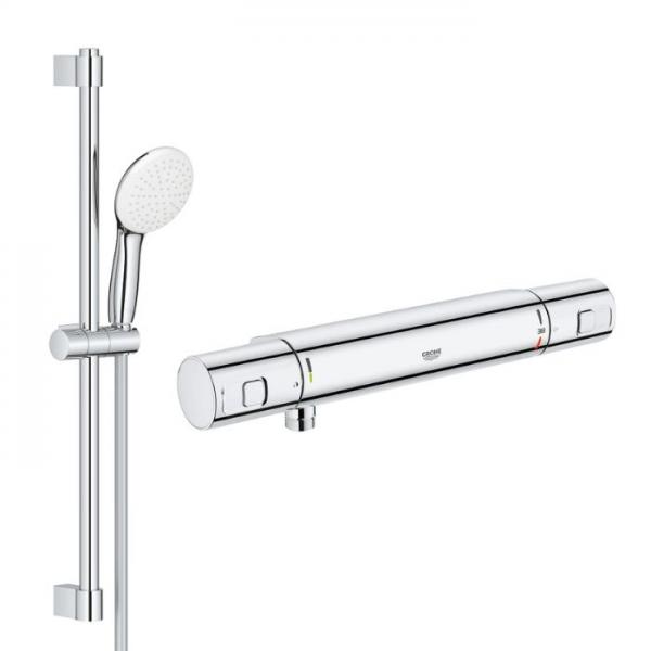 Grohe Precision Tempesta Eco komplet brusesystem - Krom