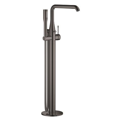 Grohe Essence fritst&aring;ende badekararmatur - Poleret hard graphite