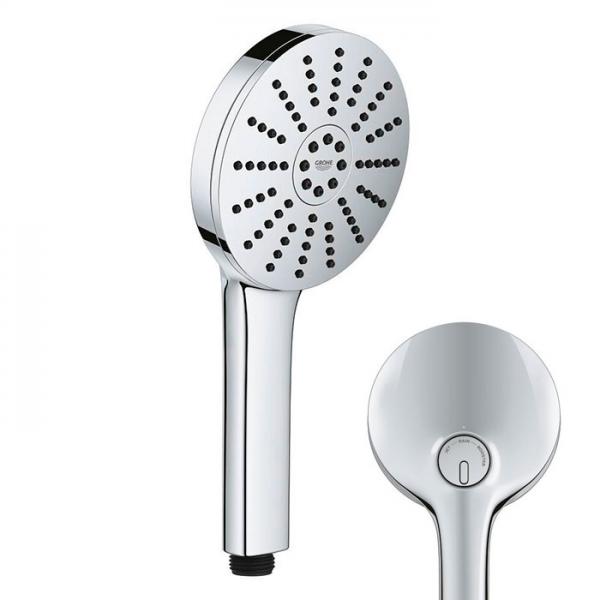 Grohe Vitalio Joy+ 120 h&aring;ndbruser 3 spray - Krom