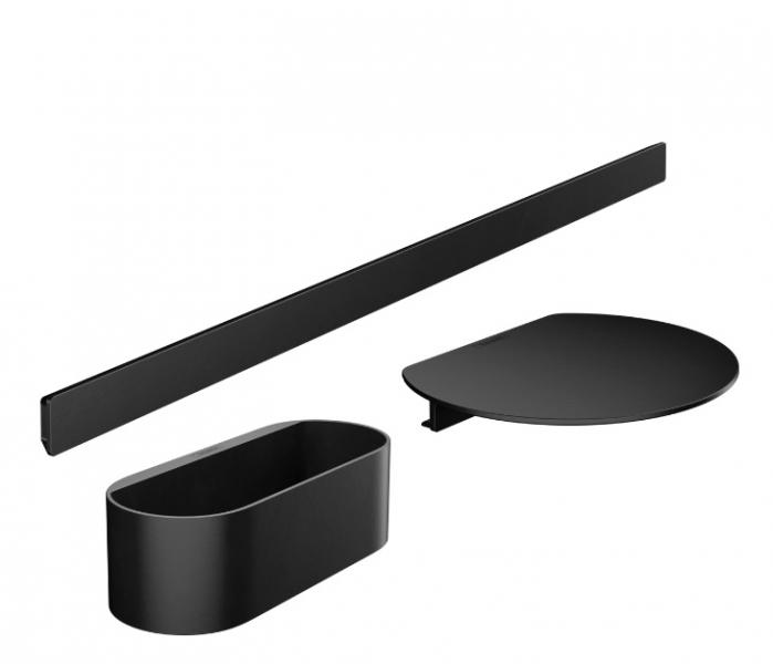 Hansgrohe WallStoris s&aelig;t til badekar - Mat sort