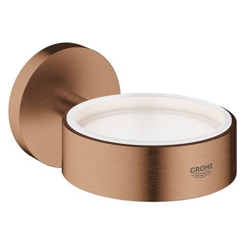 Grohe Essentials holder til glas, s&aelig;besk&aring;l eller dispenser - B&oslash;rstet warm sunset