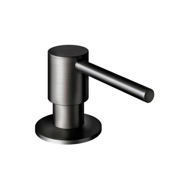 Damixa Silhouet s&aelig;bedispenser til k&oslash;kkenvask - B&oslash;rstet grafitgr&aring;