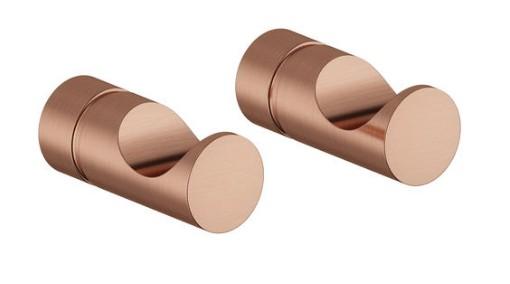 Damixa Silhouet h&aring;ndkl&aelig;dekrog - 2 styk - B&oslash;rstet kobber