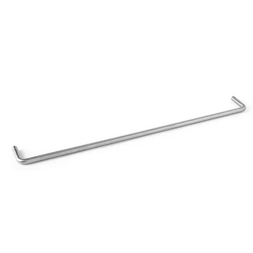 d line H&aring;ndkl&aelig;destang &Oslash;14x650mm - Slebet rustfrit st&aring;l