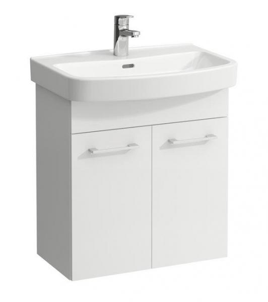 Laufen Kompas N 60 m&oslash;bels&aelig;t m/l&aring;ger - Mat hvid