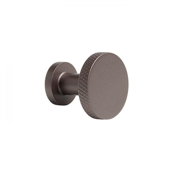 Cass&oslash;e Crystal Cut knopgreb eller krog - Mat bronze