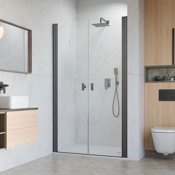 Str&oslash;mberg Noma 30 dobbelt svingd&oslash;r 700mm - B&oslash;rstet gunmetal