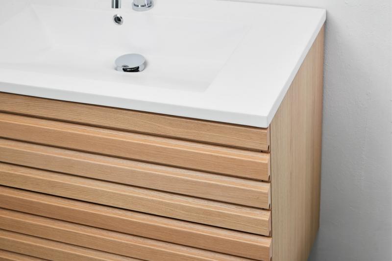 Cass&oslash;e Class 60 underskab - Hvidpigmenteret eg m/lameller