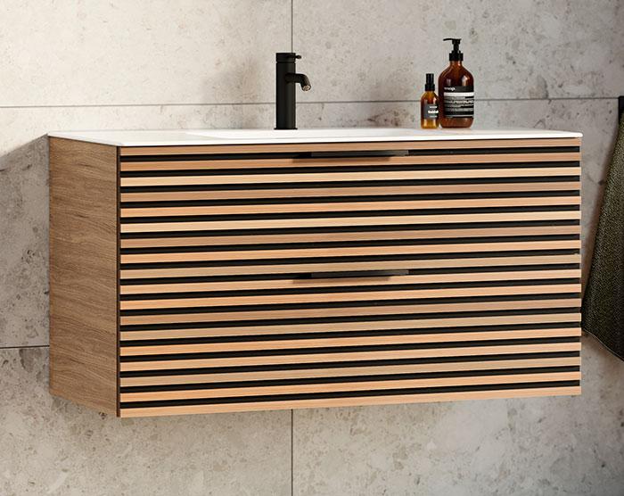 Cass&oslash;e Crown Stripe 100 m&oslash;bels&aelig;t m/skuffer - Eg