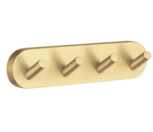 Smedbo Home fire h&aring;ndkl&aelig;dekrog - B&oslash;rstet messing