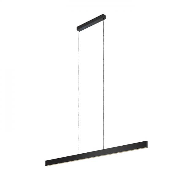 Cass&oslash;e Linea line&aelig;r pendellampe 150 cm - Mat sort