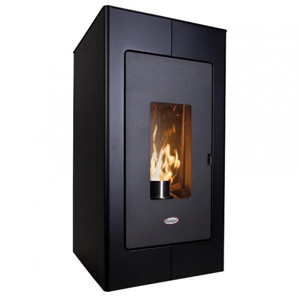 Lang&aring; Luisa tr&aelig;pilleovn - Sort - Til vand og varme