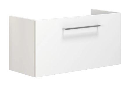 Dansani Mido+ underskab m/skuffe - 80 - Hvid h&oslash;jglans