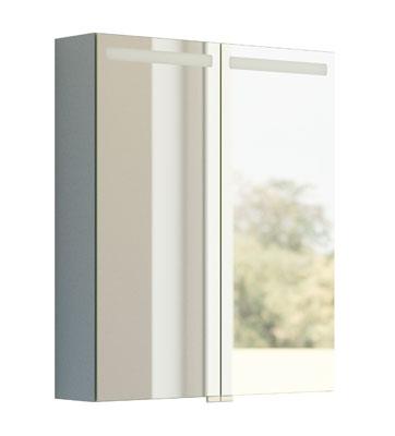 Dansani Mido+ Top spejlskab 60 - Mat lysebl&aring;