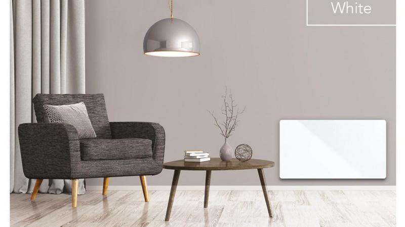 Nob&oslash; glas front 40 t/ 500W - Hvid