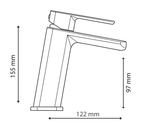 Hafa Flow h&aring;ndvaskbatteri