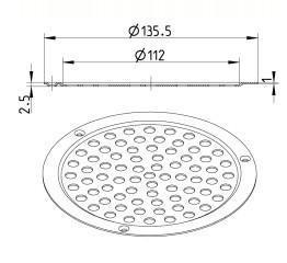 Bl&uuml;cher CIRCLE VIENNA rist &Oslash;136 mm
