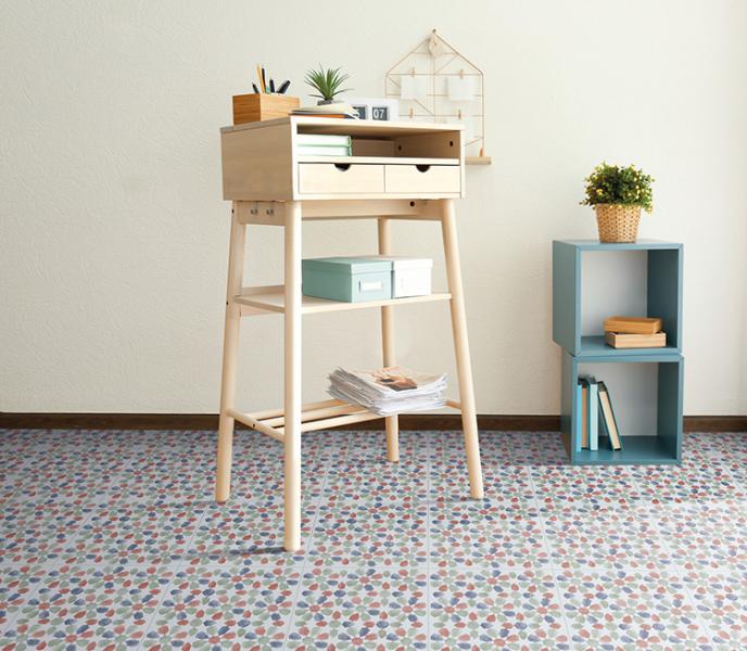 D-C Fix selvkl&aelig;bende gulv - Spanish leaves