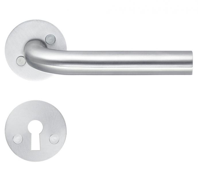 Beslagsboden Spar indend&oslash;rsgreb B235SNS - B&oslash;rstet rustfrit st&aring;l - S&aelig;t &aacute; 4 stk