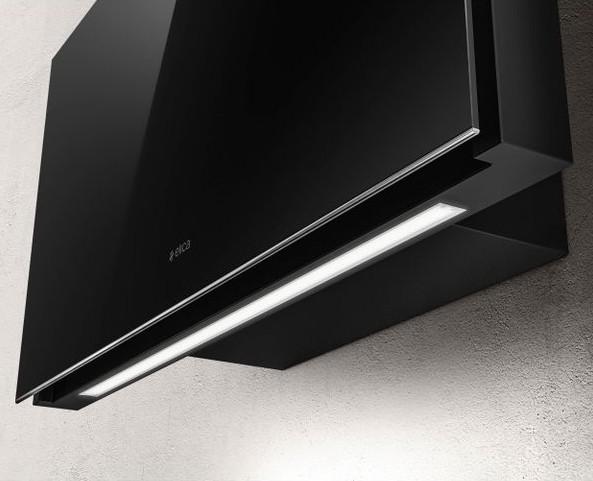 Eico Plat BL/F/80 emh&aelig;tte til v&aelig;gmontering  - Sort